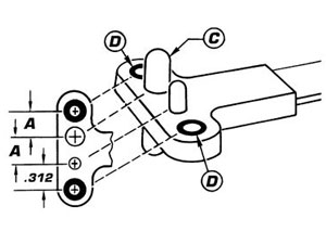 Two Lug-Double Wing Standard (DWS)